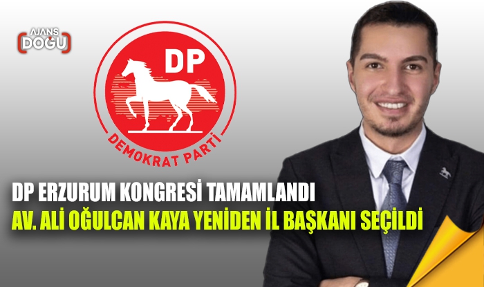Av. Ali Oğulcan Kaya yeniden il başkanı seçildi