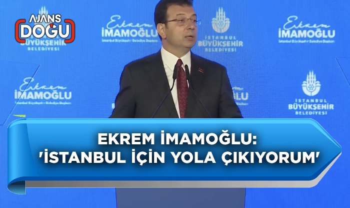 Ekrem İmamoğlu: 'İstanbul için yola çıkıyorum'