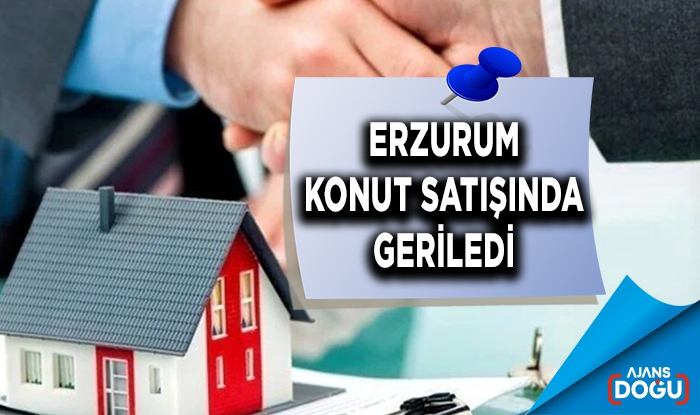 Erzurum konut satışında geriledi