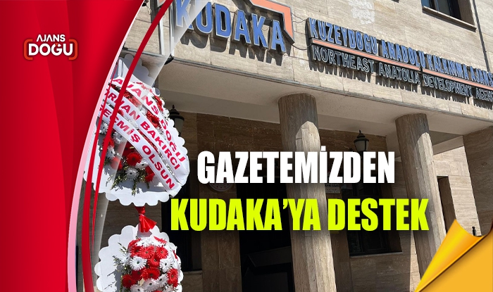 Gazetemizden KUDAKA'ya destek