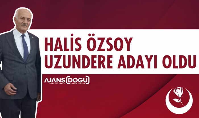 Halis Özsoy Uzundere adayı oldu