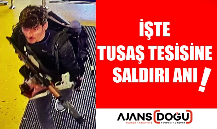 İşte TUSAŞ tesisine saldırı anı