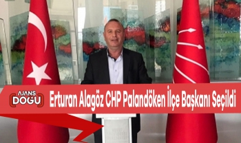 Erturan Alagöz CHP Palandöken İlçe Başkanı Seçildi