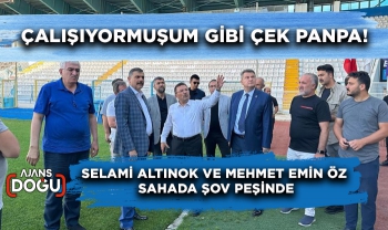 Selami Altınok ve Mehmet Emin Öz sahada şov peşinde