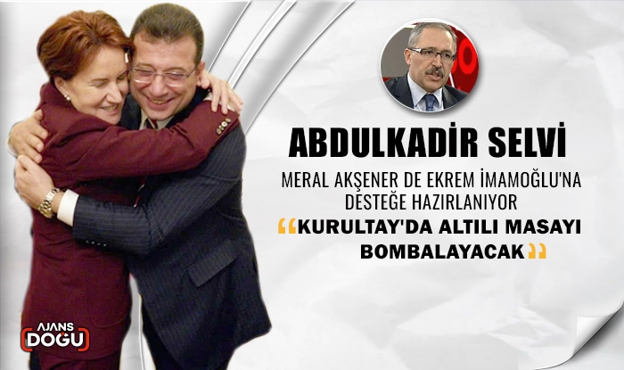 Meral Akşener'le Ekrem İmamoğlu birlikte hareket ediyor!