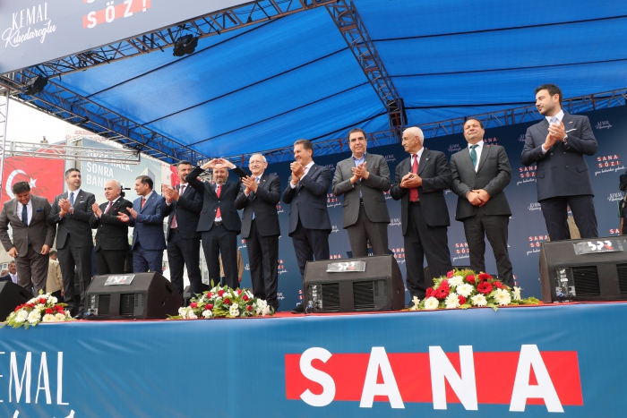 Cumhurbaşkanı adayı Kılıçdaroğlu, Erzincan'da miting yaptı 3