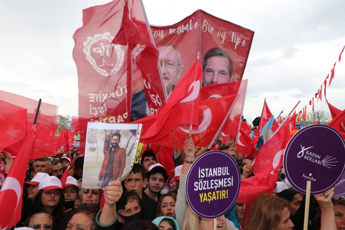 Cumhurbaşkanı adayı Kılıçdaroğlu, Erzincan'da miting yaptı 4