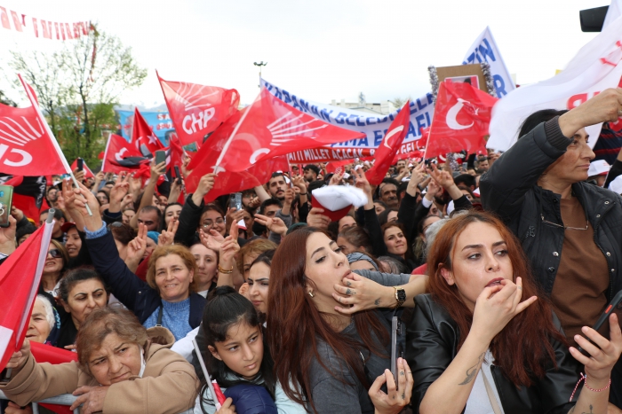 Cumhurbaşkanı adayı Kılıçdaroğlu, Erzincan'da miting yaptı 5