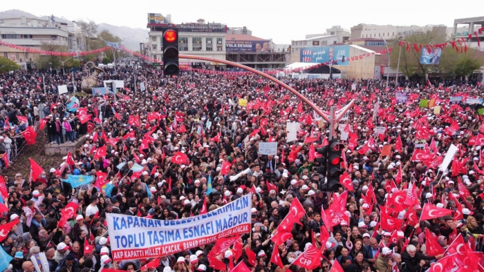 Cumhurbaşkanı adayı Kılıçdaroğlu, Erzincan'da miting yaptı 7