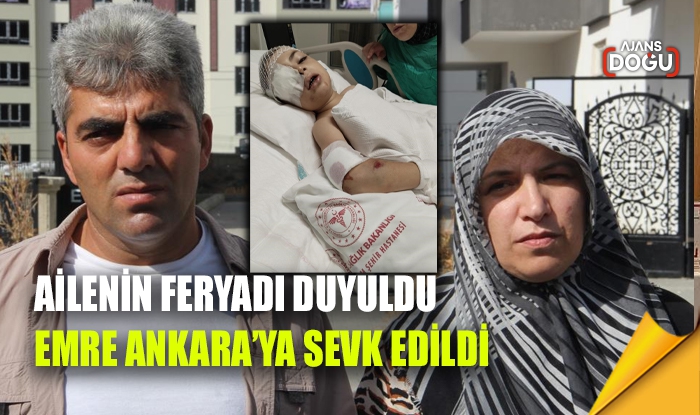 Ailenin feryadı duyuldu... Minik Emre Ankara'ya sevk edildi