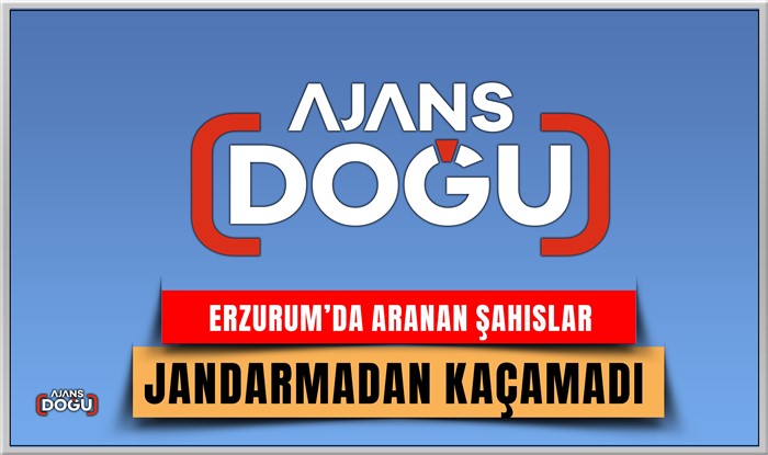 Aranan şahıslar Jandarmadan kaçamadı