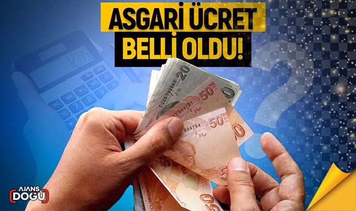 Asgari ücret açıklandı.Dolar karşılığı ne oldu