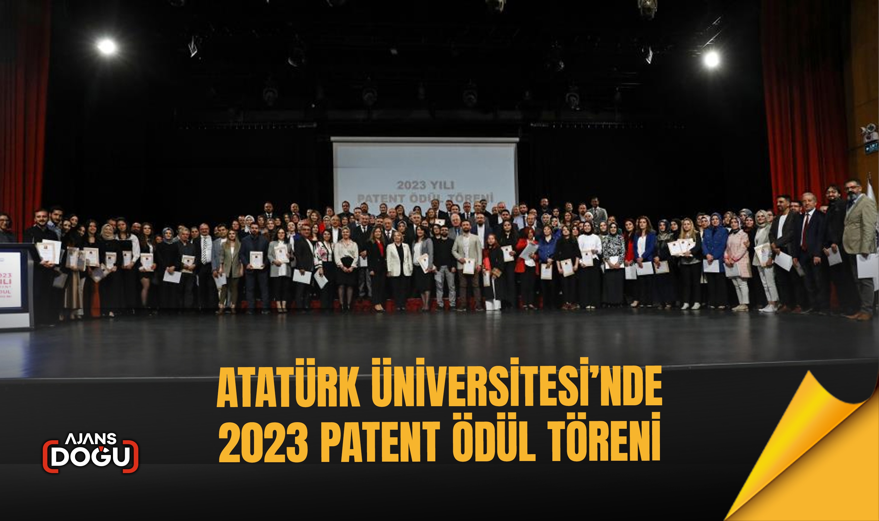 Atatürk Üniversitesi’nde 2023 patent ödül töreni