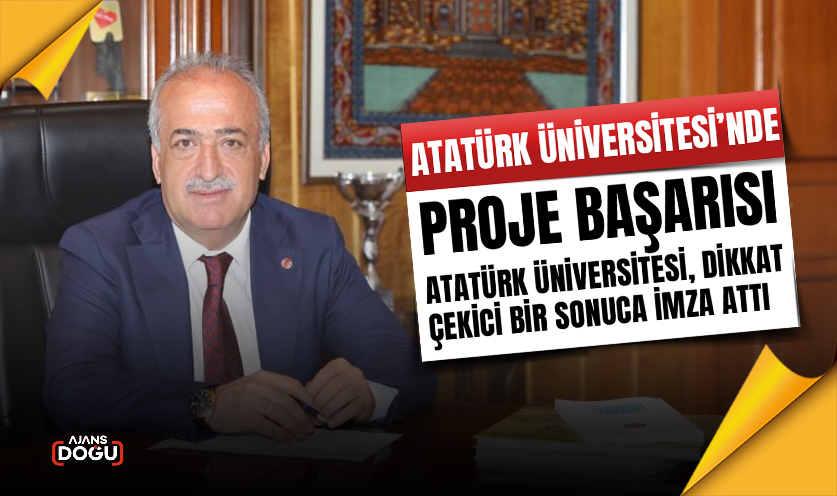 Atatürk Üniversitesi’nde proje başarısı