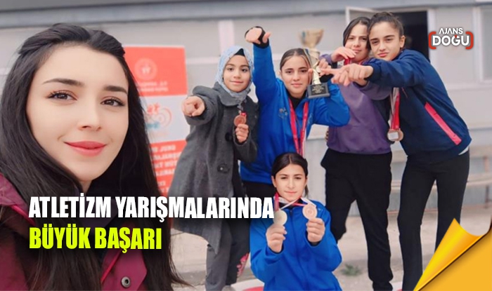 Atletizm yarışmalarında büyük başarı