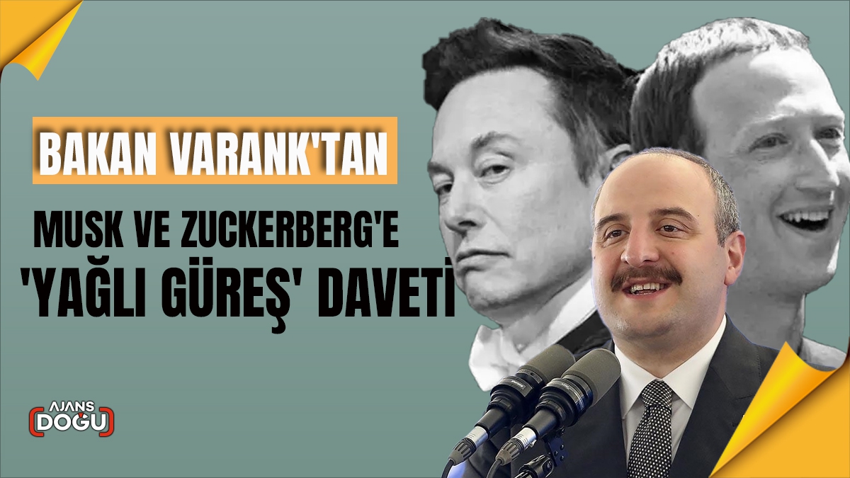 Bakan Varank'tan Musk ve Zuckerberg'e 'yağlı güreş' daveti