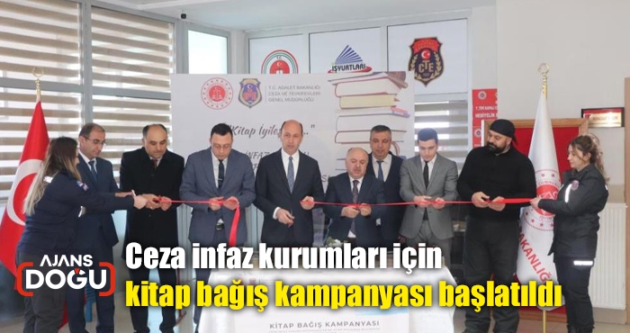 Ceza infaz kurumları için kitap bağış kampanyası başlatıldı