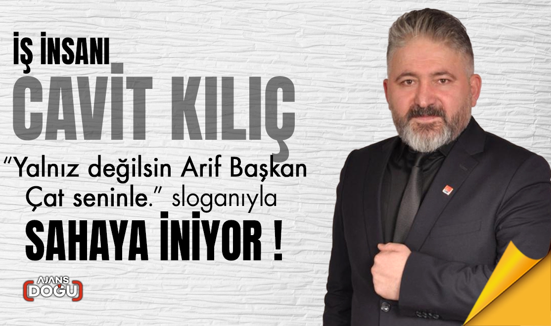 CHP'li iş insanı Cavit Kılıç Erzurum'a geldi.