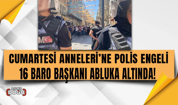 Cumartesi Anneleri’ne polis engeli