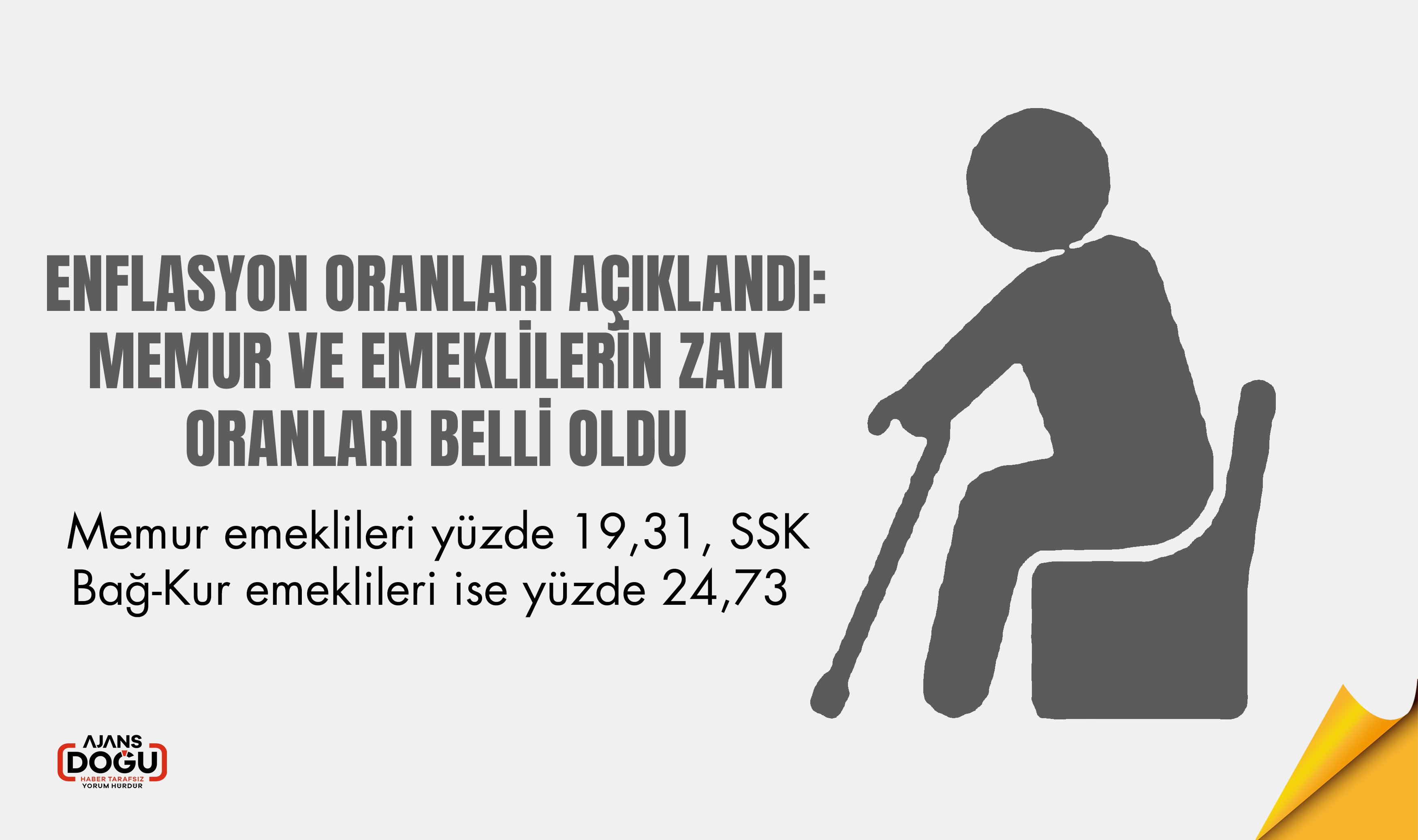 Enflasyon oranları açıklandı: Memur ve emeklilerin zam oranları belli oldu