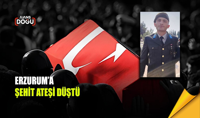 Erzurum’a şehit ateşi düştü