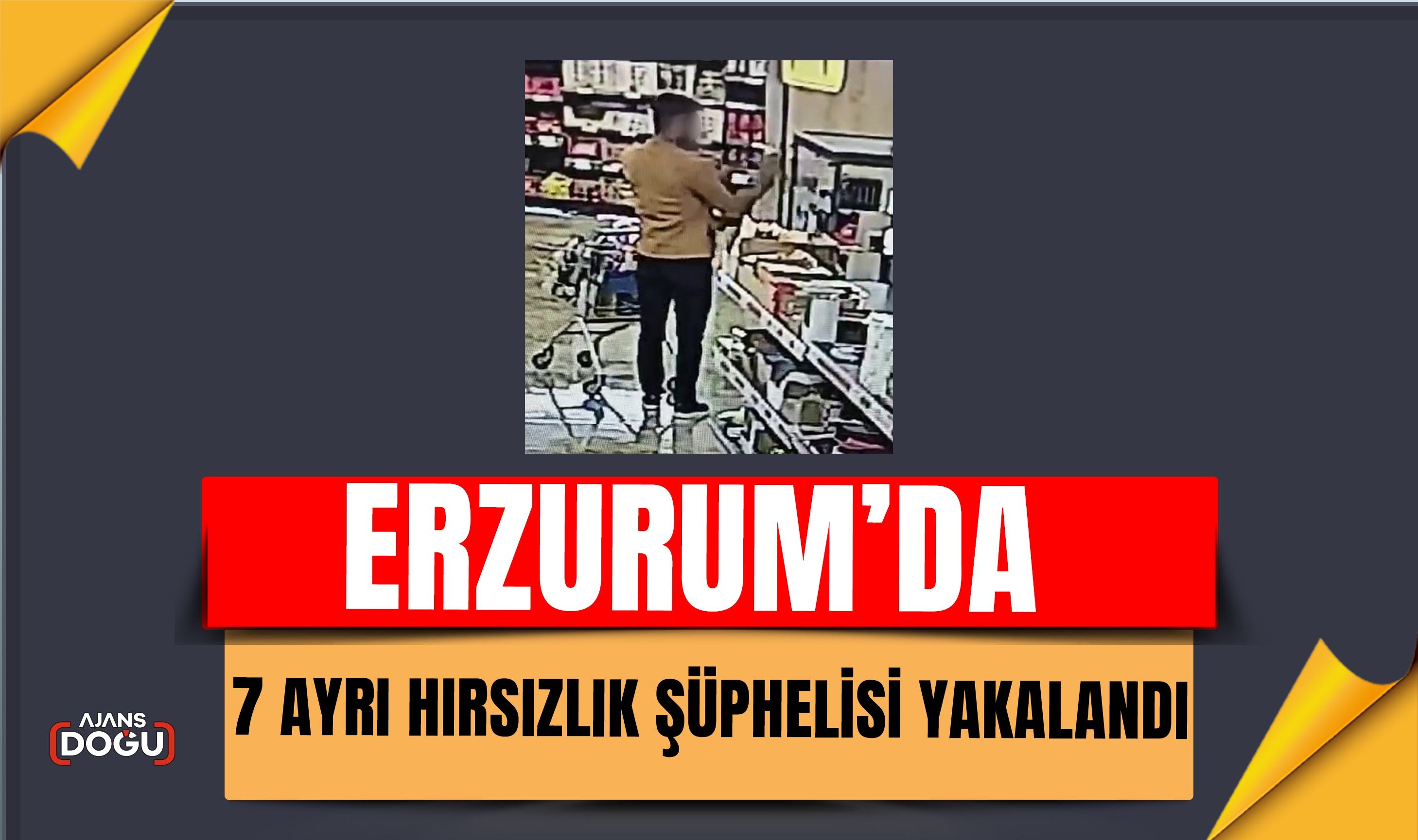 Erzurum'da 7 ayrı hırsızlık şüphelisi yakalandı