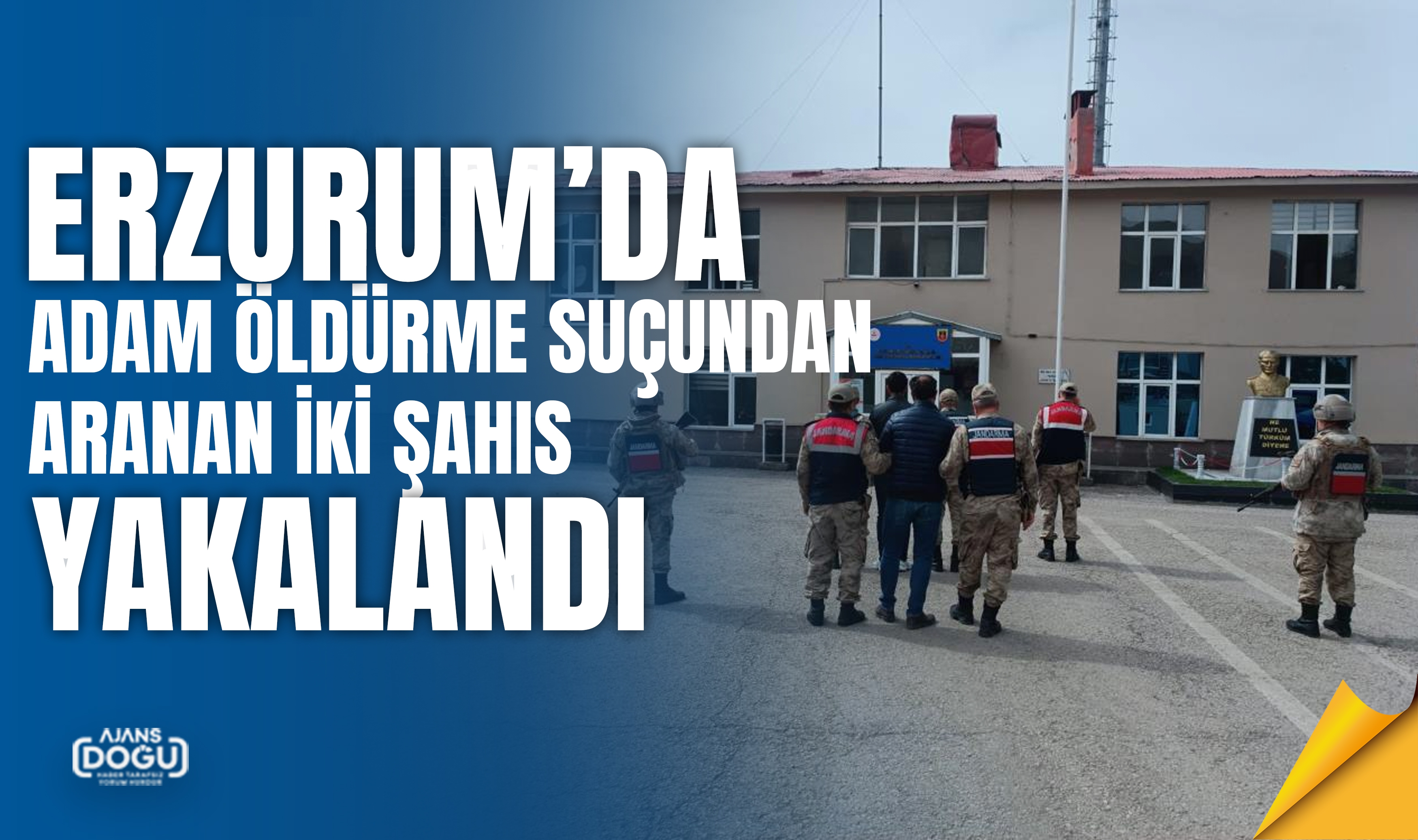 Erzurum'da Aranan İki Şahıs Yakalandı