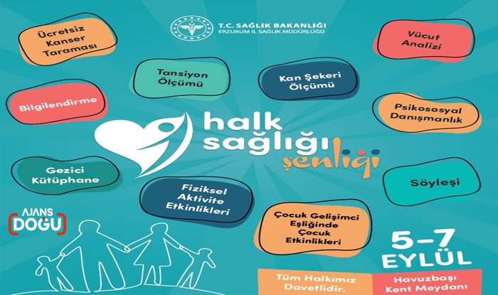 Erzurum’da Halk Sağlığı Şenliği düzenlenecek