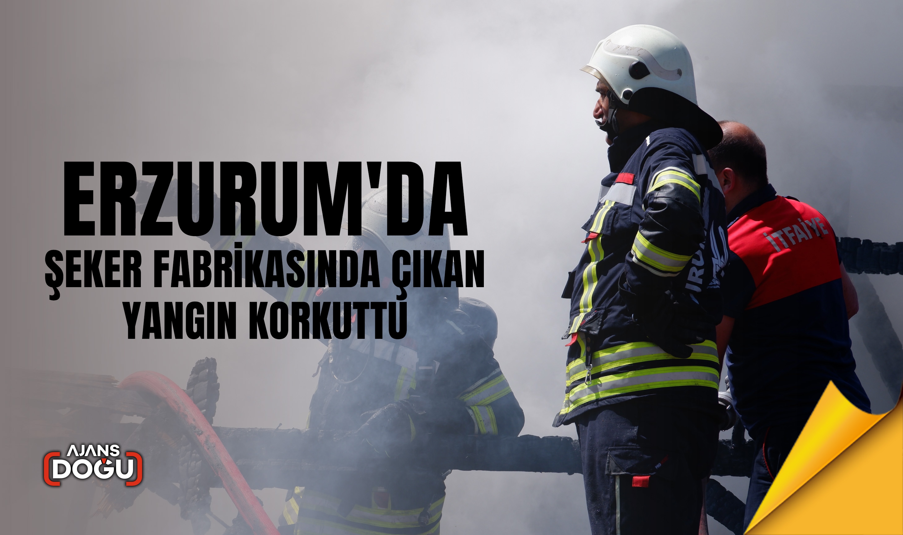 Erzurum'da Şeker Fabrikasında Çıkan Yangın Korkuttu: İtfaiye Ekipleri Müdahale Etti!