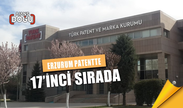 Erzurum patentte 17’inci sırada