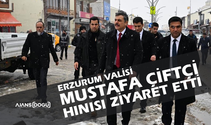 Erzurum valisi mustafa çiftçi Hınısı ziyaret etti