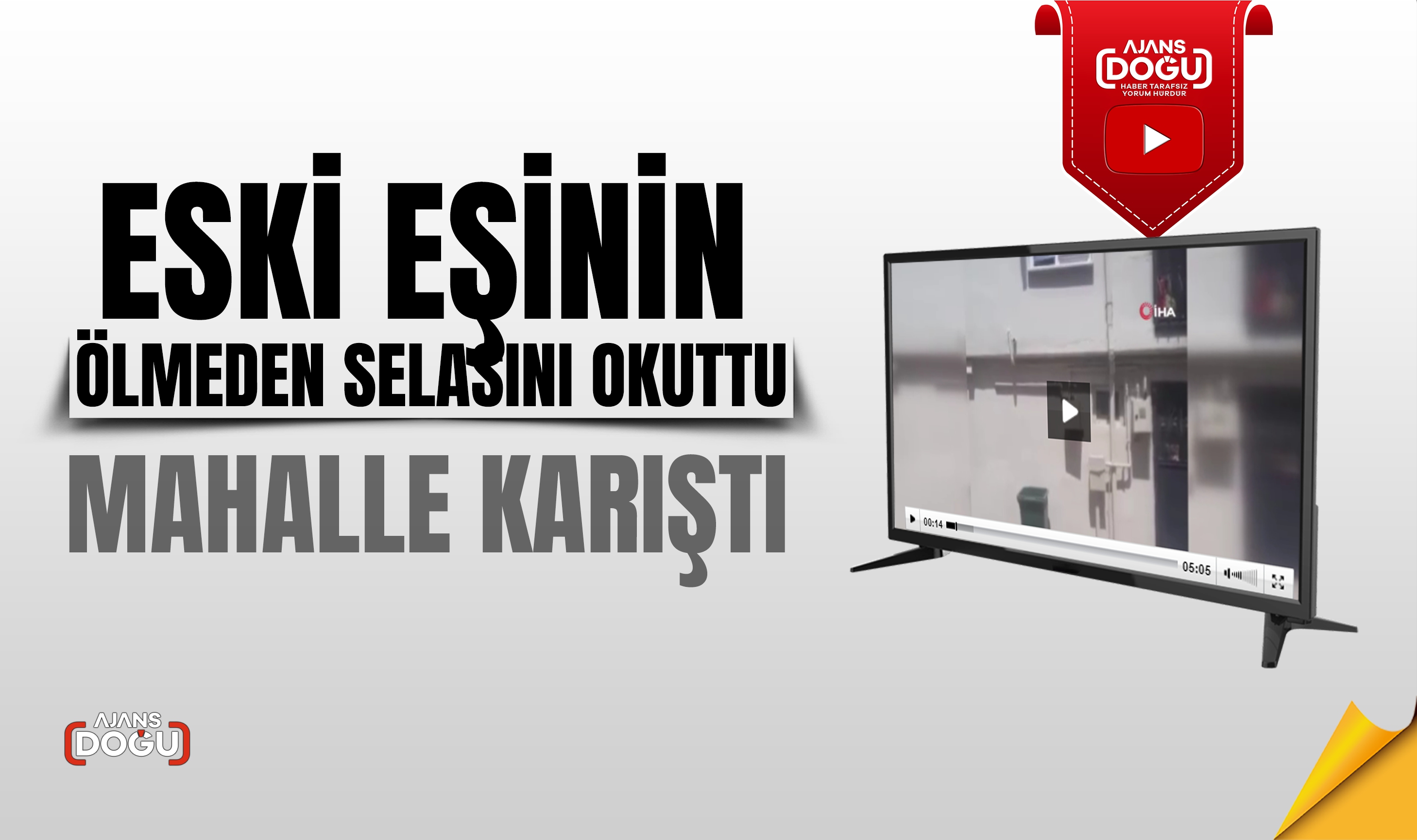 Eski eşinin ölmeden selasını okuttu, mahalle karıştı