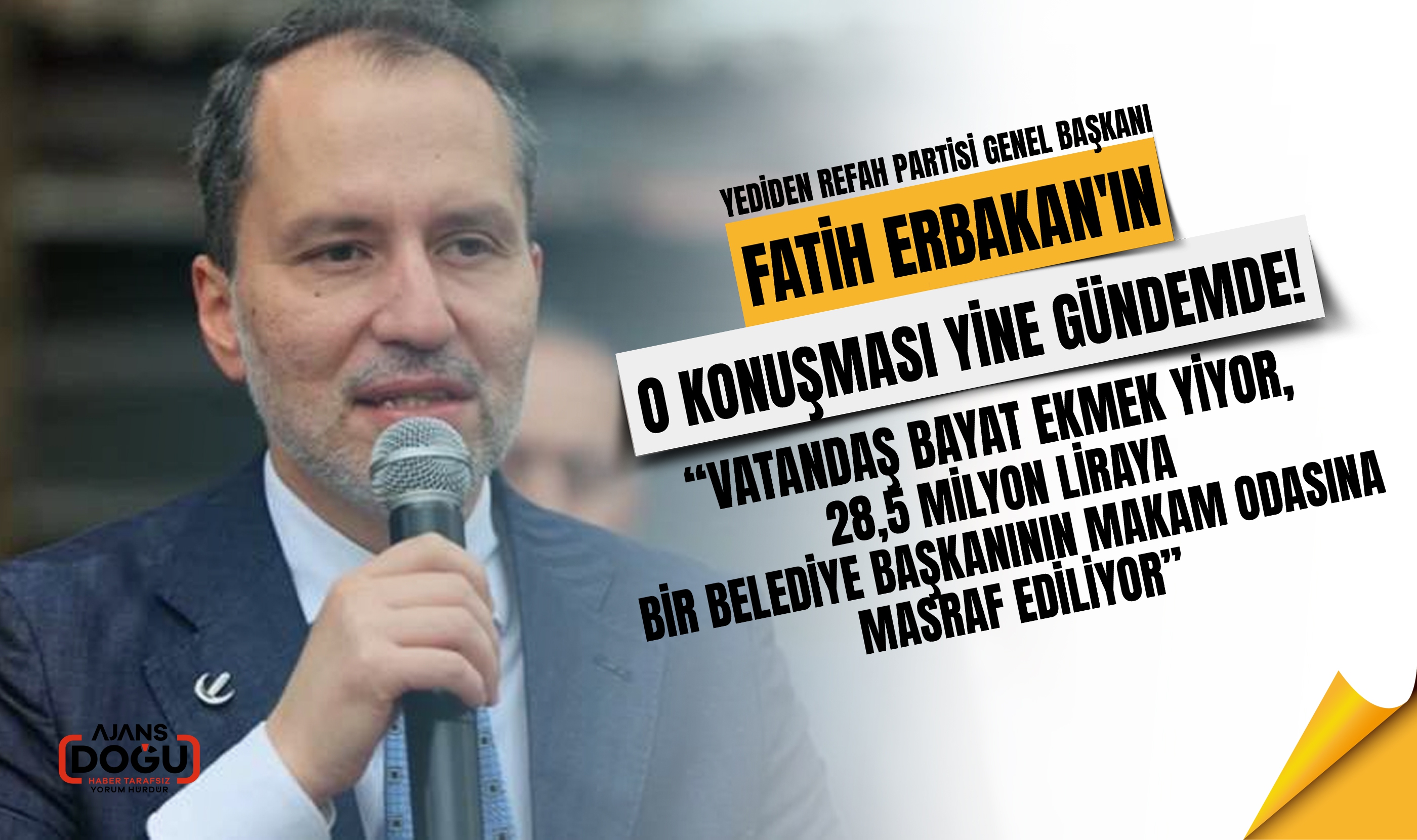 Fatih Erbakan'ın arşiv konuşması gündem oldu