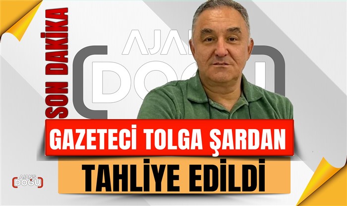 Gazeteci Tolga Şardan tahliye edildi