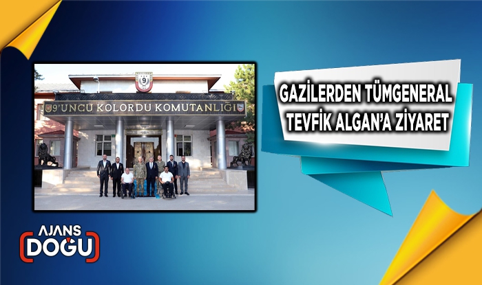 Gazilerden Tümgeneral Tevfik Algan’a ziyaret