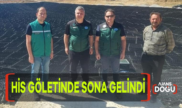 Güllüce His Göleti’nde sona gelindi