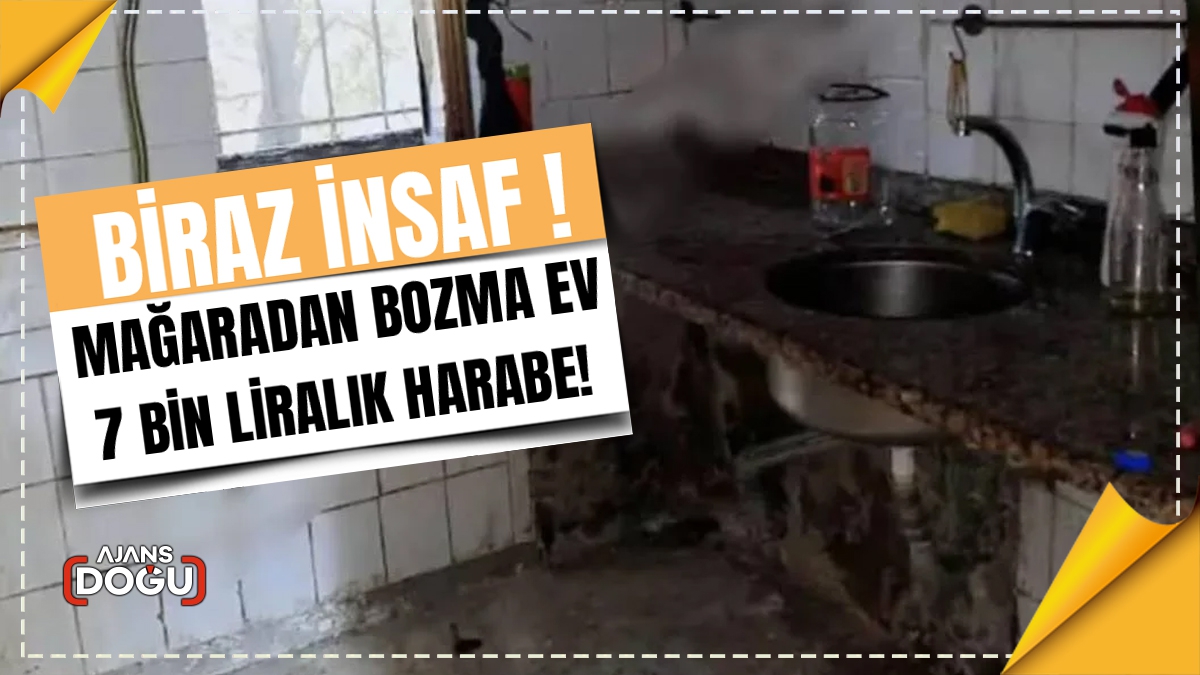 Harabe bir evin 7 bin liraya ilana verilmesi tepki topladı