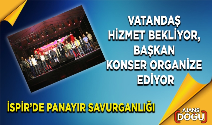 İspir’de panayır savurganlığı