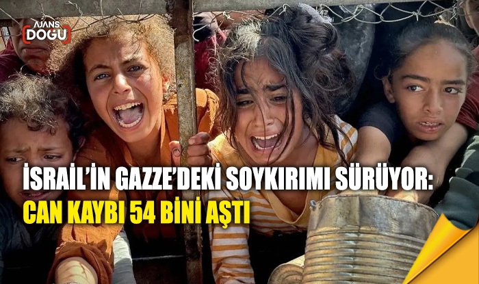 İsrail’in Gazze’deki soykırımı sürüyor: can kaybı 54 bini aştı