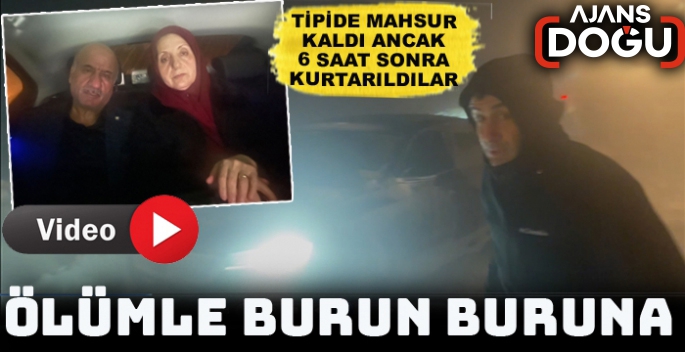 İYİ Partili Kırkpınar, tipide mahsur kaldı, 6 saat sonra jandarma ulaştı