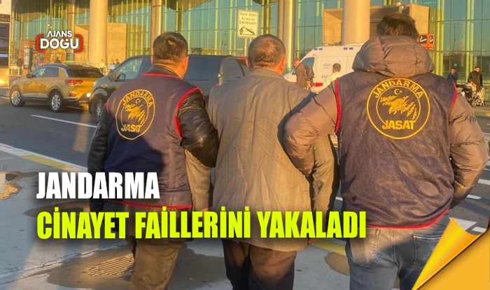 Jandarma cinayet faillerini yakaladı