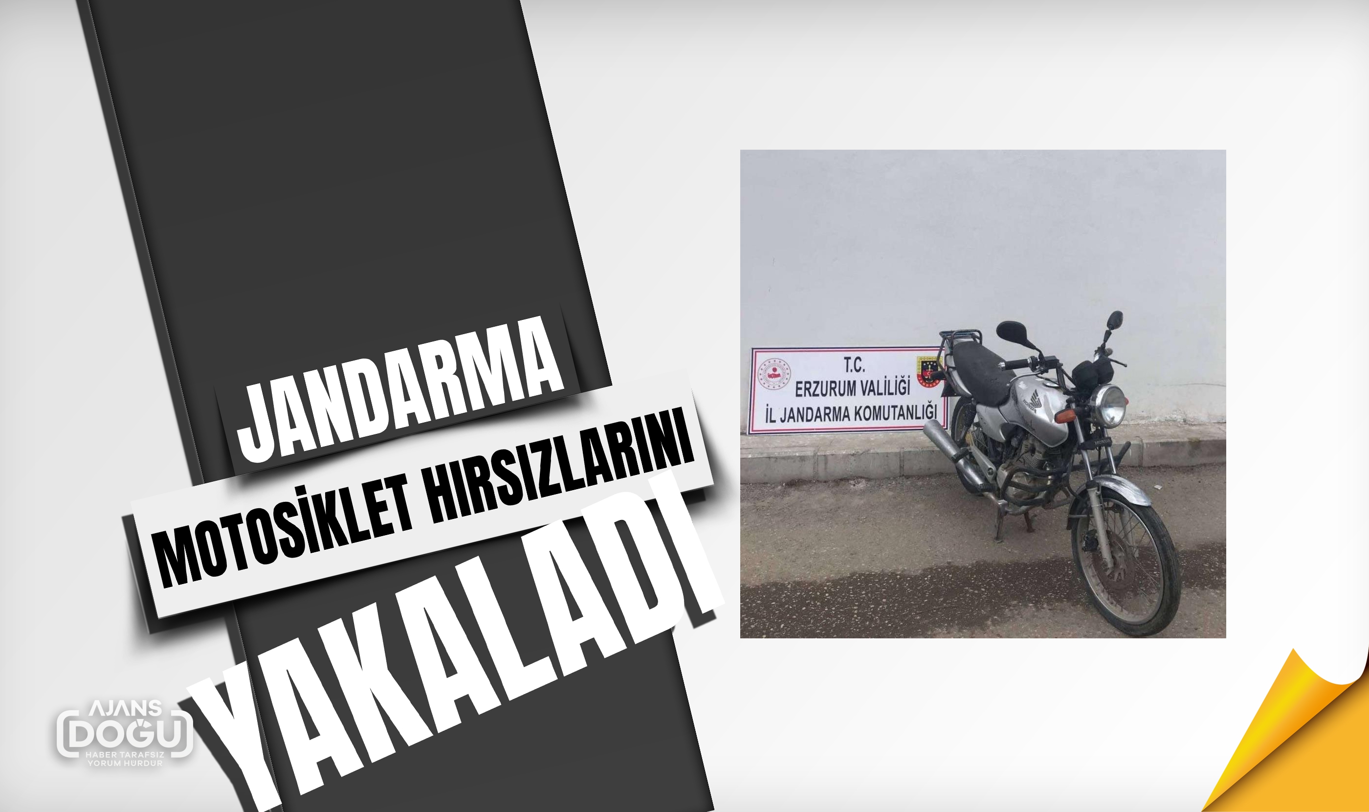 Jandarma motosiklet hırsızlarını yakaladı