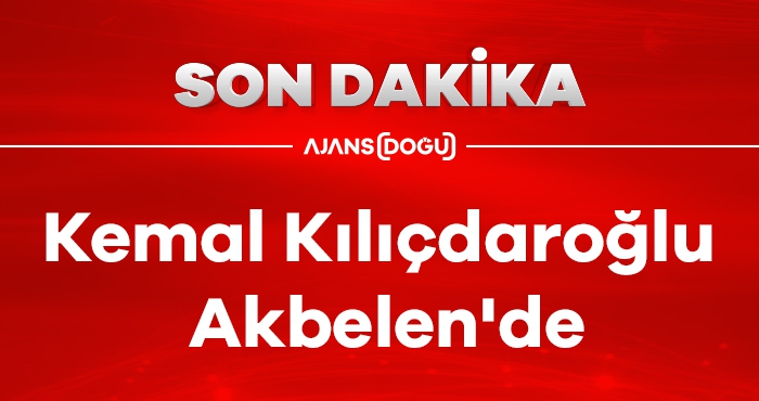 Kemal Kılıçdaroğlu Akbelen'de