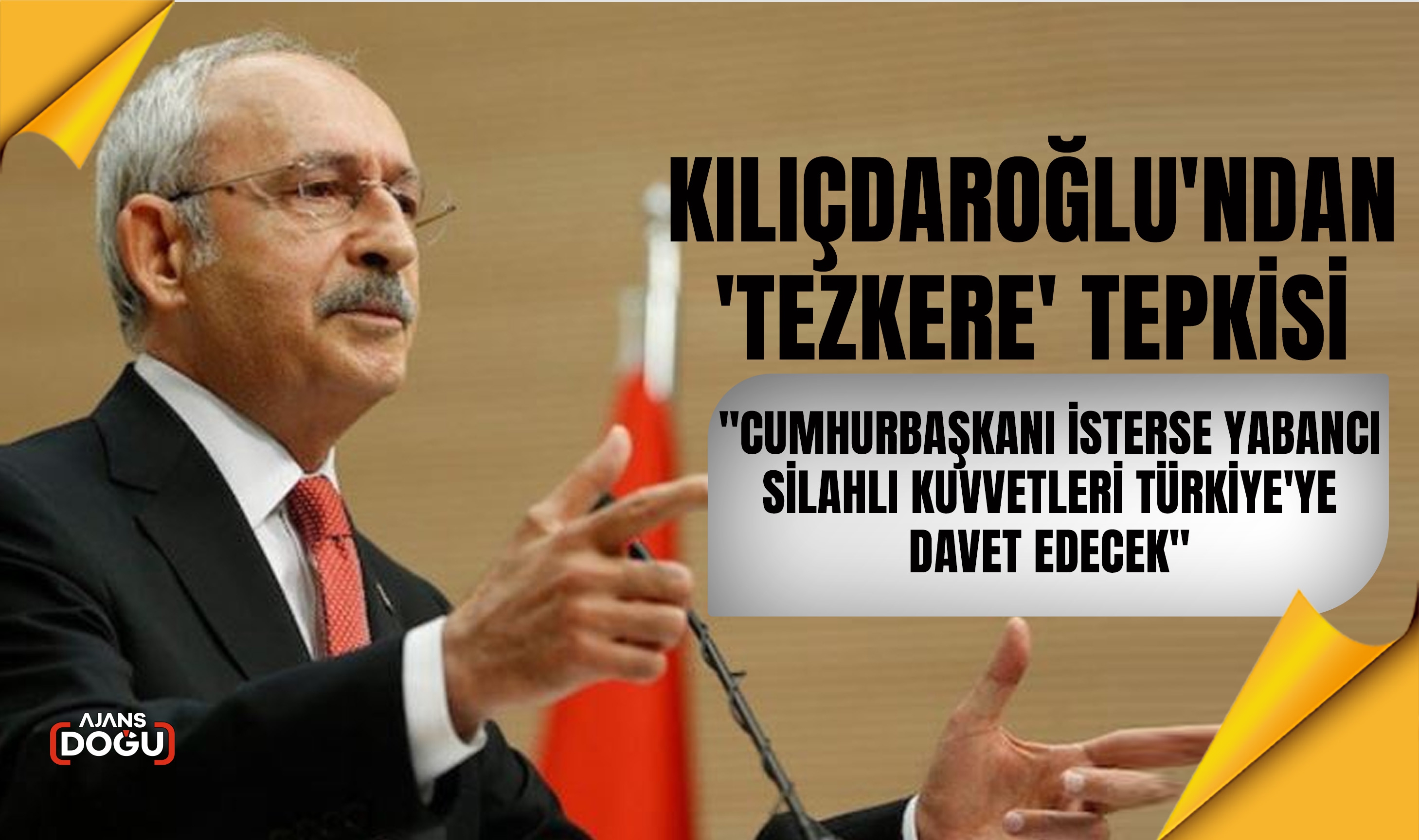 Kılıçdaroğlu'ndan 'tezkere' tepkisi: 