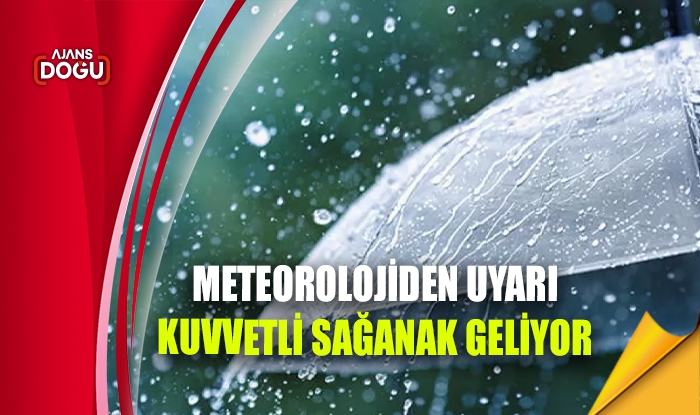Meteorolojiden uyarı: Kuvvetli sağanak geliyor