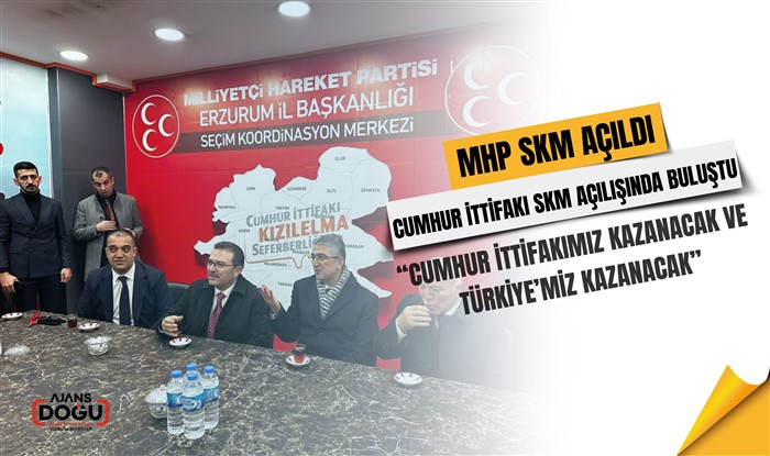 MHP seçim koordinasyon merkezi açıldı