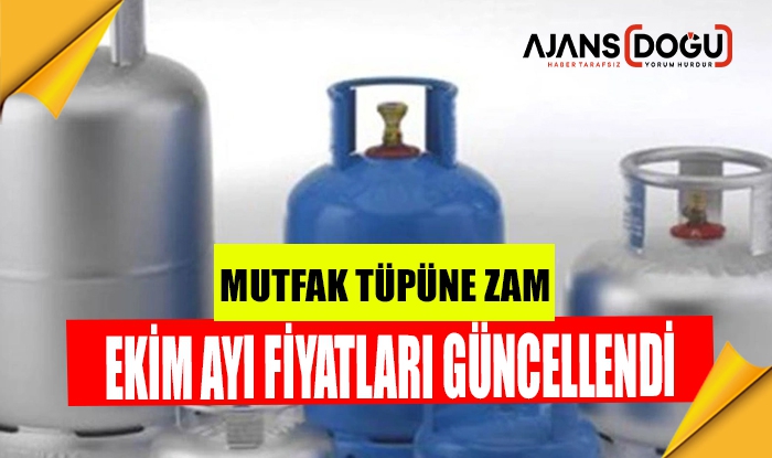 Mutfak tüpüne zam