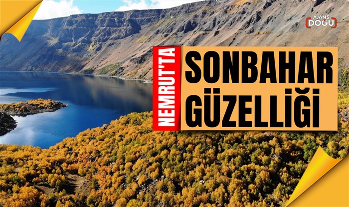 Nemrut'ta sonbahar güzelliği