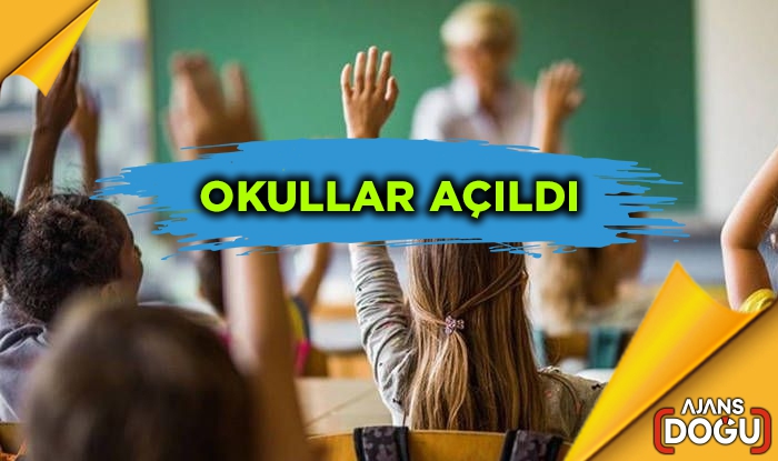 Okullar açıldı...