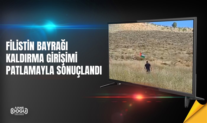 Yol Kenarında Filistin Bayrağı Kaldırma Girişimi Patlamayla Sonuçlandı: İsrailli Yerleşimci Yaralandı!